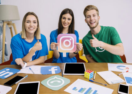 Company advertising